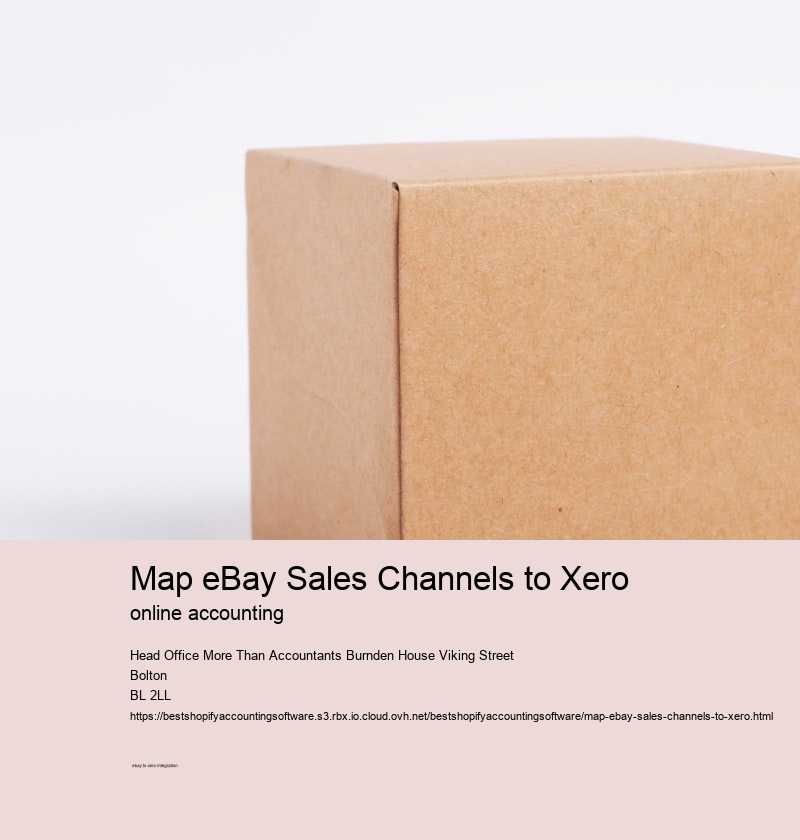 Map eBay Sales Channels to Xero