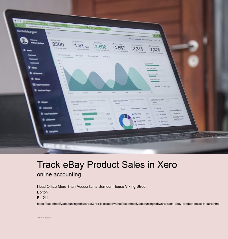 Track eBay Product Sales in Xero